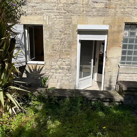 Le Nid D Abbaye Apartment Caen Exterior photo